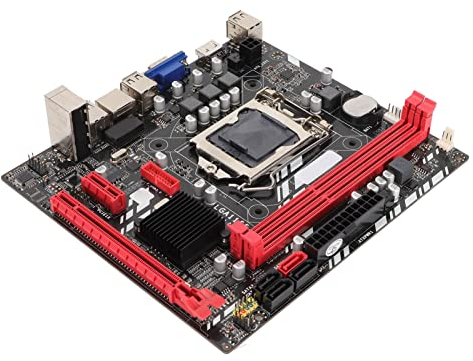 Dpofirs Gaming Motherboard M ATX Motherboard For LGA 1155, DDR3 Desktop Motherboard, SATA3.0, SATA 2.0, USB2.0, USB3.0, VGA, HDMI, PCIE 1X, COM Pin