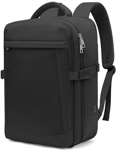 Xkdoai Mochila Viaje Cabina Avion 40x20x25 Mochila Viaje para Ryanair Equipaje de Mano Bolsa de Viaje Cabina Travel Backpack Repelente al Agua con Bolsillo Antirrobo y Lateral