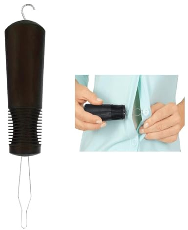 Ayuda a botones para personas mayores con cremallera, ayuda para vestirse con las manos, gancho de botones y cremallera para camisas, vaqueros, chaqueta, ayuda para vestirse de camisas, discapacitados