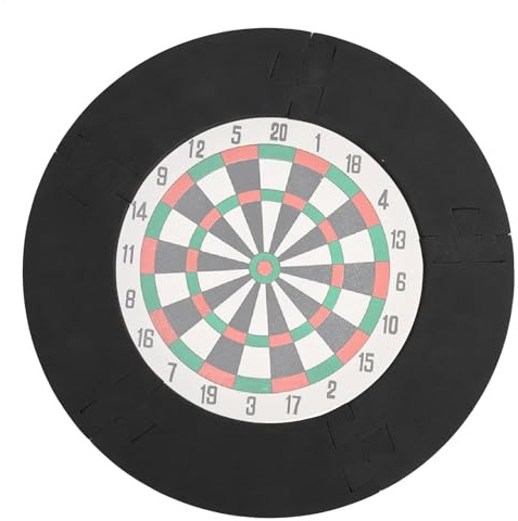 Dart Board Surround,Dartboard Wall Protection Board, PU Dart Target Surround for Standard Size Dartboards, EVA Surround Wall Protector for Dart Board, Prevent Wall Damage with the Wall Protector Plate