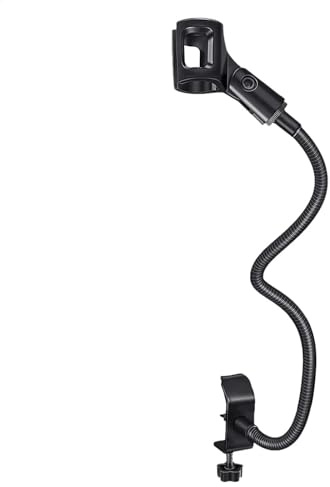 Stand Microfono - Supporto Per Il Braccio Microfono | Porta Del Microfono Con Pinza A Braccio | Montaggio Della Scrivania Per Smartphone | Webcam Stand Per Livestreams | Montaggio Di Scrivania A Collo