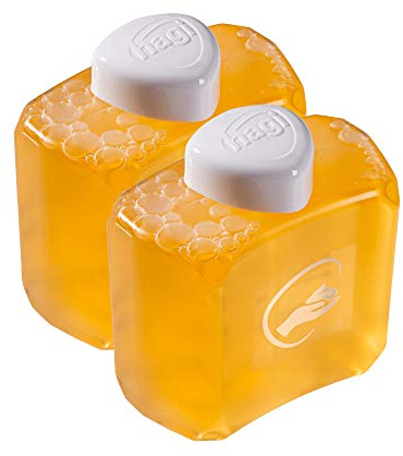 HAGI Mousse de Savon : Recharge - pour Le Distributeur Automatique de Mousse (Double Emballage 2 × 180 ML)