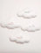 Cojín nube pequeño con nombre bordado para bebé