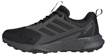 adidas Men's Terrex Tracefinder 2 Trail Running Shoes, Core Black/Core Black/Grey Six, 9 UK