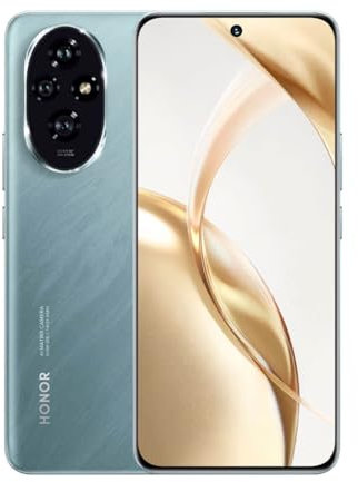 HONOR 200 Smartphone 5G - ROM-Speicher 512GB,Batterie 5200mAh,Snapdragon 7s Gen 3,Triple-Kamera 50 MP,Bildschirm 6.7'',Dual-SIM, NFC,MagicOS 8.0/Android 14 - Grün
