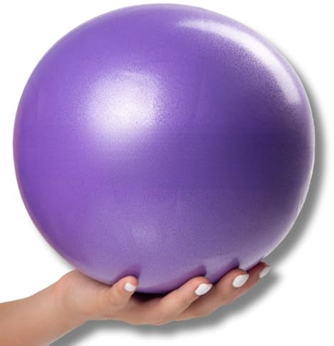 CHEEKY PRICE Palla Fitness Gonfiabile da 21 a 25 cm Fitness per Yoga Pilates in Pvc Antiscivolo Ginnastica Gravidanza Allenamento Training Workout