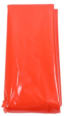 Film de paillis Rouge de 3 mm d'épaisseur | Grande Couverture pour Les tomates/Fraises | Le Plastique PE Augmente la récolte | 3,93 Pieds x 24,6 Pieds, barrière de l'usine