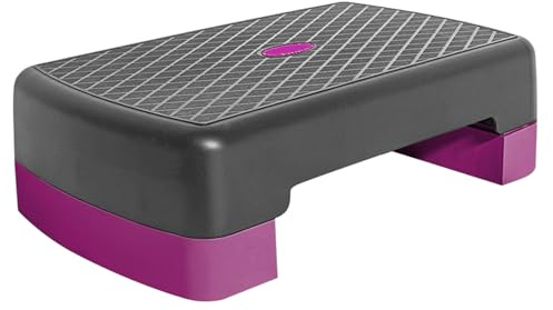 DAWCBVJQ 45 x 28 x 13 cm Step para aeróbic fitness casa Stepper Fitness Casa Stepper aeróbico Stepper portátil plataforma antideslizante para entrenamiento cardiovascular, aeróbicos, gimnasio y casas