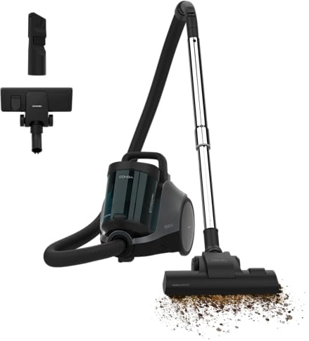 Cecotec Aspirateur Traîneau sans Sac 2,5L Conga Rockstar Cyclonic Pro. 900W, Puissance d'Aspiration 19Kpa, Régulateur de Puissance, Inclut Cyclonic System, Filtre HEPA, Rayon d'action 6m