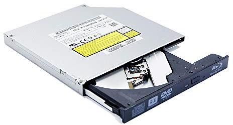 Notebook PC Blu-ray Burner Internal 12.7mm SATA Optical Drive Replacement, for Dell HP Lenovo Asus Acer Sony Samsung Toshiba Laptop, Double Layer 6X BD-R BD-RE DL Blue-ray Disc DVD+-R RW Writer New