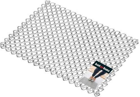KOTARBAU® Drahtgittermatte 35x50cm strapazierfähig Schmutzfangmatte Fußabstreifer Sauberlaufmatte Türvorleger zum Abstreifen von Schuhen