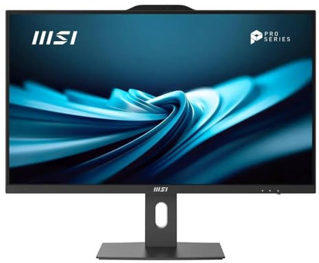 MSI Pro AP272P 14M Intel Core i7 14700 All in One PC Barebone, (NO RAM, NO Storage, NO OS), 27 Inch IPS Screen/UHD Graphics/Type-C/USB/LAN/HDMI/DP/WiFi 6E/BT 5.3/VESA