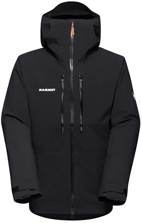 Mammut Herren Taiss Hooded Mens Hardshell Jacket, Schwarz, M EU