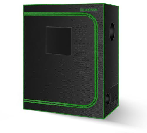 MELONFARM Grow-Zelt für Aerogarden, hydroponisches Anzuchtsystem, hochreflektierendes 600D-Diamant-Mylar-Gewebe mit Belüftungsfenster, Bodenschale für Indoor-Pflanzenanbau, 76,2 x 45,7 x 91,4 cm
