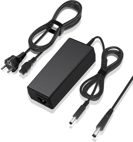 Niniber 65W/45W Cargador Compatible Con Dell Adaptadores de alimentación portátiles 19.5V 3.34A,Para inspiren 11/13/14/15/17 3000 5000 7000 Serie 3583 3593 Latitude E5450,Conexión:4.5*3.0mm+7.4*5.0mm