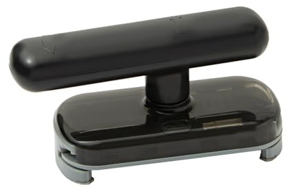 3 PAGEN Apriscatole universale con meccanismo a cricchetto – per una facile apertura – per coperchi a vite fino a Ø 9 – manico ergonomico che impedisce lo scivolamento – apribottiglie per anziani con