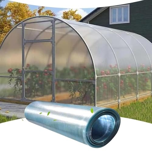 Premium takpapp – 1,2 x 5 m (3,9 x 16,4 fot) – UV-harts regnsäker plasttakpanel för trädgårds- och jordbruksapplikationer
