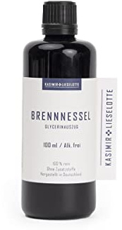 Alkoholfreie Brennnessel Tinktur 100 ml, Brennnessel Tropfen aus der eigenen Region