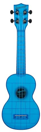 Kala - KA-WMT-BL-S - Ukulele Soprano Bambini Adulti e Principianti, Ukulele Scuola Media in ABS per Musicisti Esperti/Nuovi, Custodia Inclusa, Strumenti Musicali Bambini a Corda, Satinato colorato