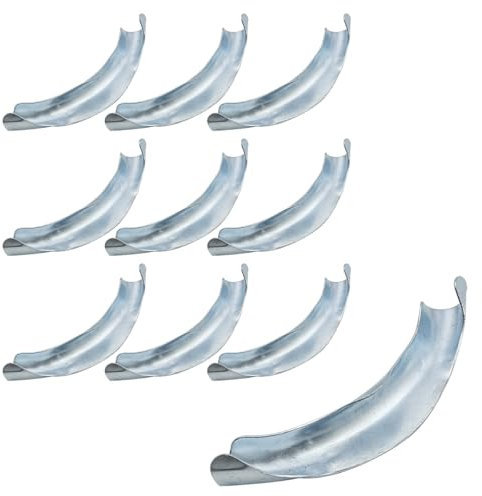 POFET Morsetti angolari per Curva Guida Tubo Riscaldamento a Pavimento 10 Pezzi Curva di deflessione Morsetto angolare per Guida Tubo per Diametro Tubo 16-18 mm (Nero)