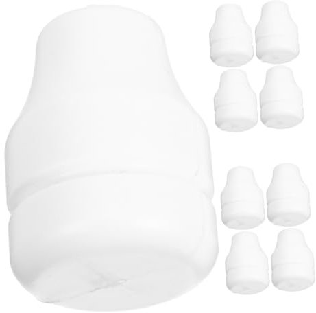 HYTROVE 12stücke Holz-jalousienkordelzugspitzen Kordelzug-endstücke Für Fenster-jalousien Holz-jalousienzubehör Mit Vierloch-Design Ersatz Für Jalousiekordelzüge