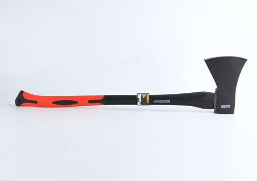 Hacha - Mango de Fibra de Vidrio, Peso de 2 kg, diseño ergonómico para Mayor Comodidad y Durabilidad en tareas de Corte. *