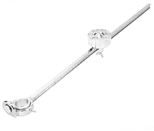 Torch Compass Roller Guide Plasma Cutter Tool Supplies with Scale Ruler Fit for A40 PT31 Cutting Torch Durable Stainless Steel Magnetic Base 50cm Length 100cm Diameter