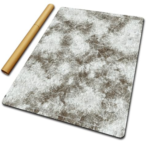 Jucoci Tabletop Wargaming Battlemat 44'' x 60'' (Patchy Snow)