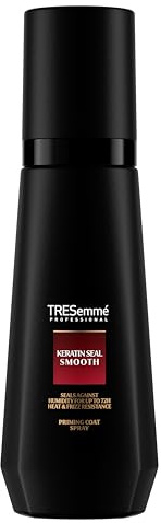 TRESemmé Keratin Seal Smooth Priming Coat Hair Spray, 150 ml | Up to 72h frizz resistance*, 230°C heat protection*, seals cuticles, humidity shield, sleek styling priming coat finish