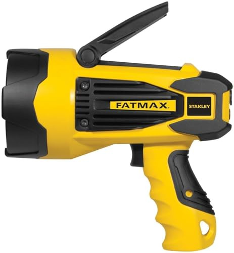 STANLEY FATMAX SL10LEDS Wiederaufladbare 920 Lumen LED-Scheinwerfer-Taschenlampe mit USB-Ladegerät