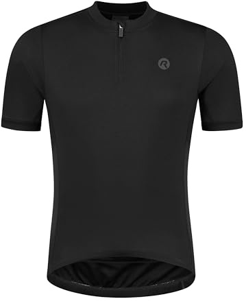Rogelli Core Kids Radtrikot Kinder - Fahrradtrikot Kurzarm - Schwarz - Größe 152-164