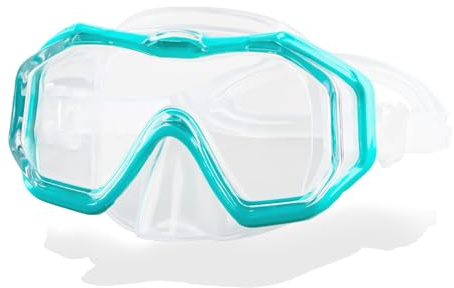 CIYIN Gafas de Natación para Niños, Gafas de Buceo Niños, Máscara de Buceo y Snorkeling con Protector Nasal, Antiniebla Sin Fugas,Antivaho Antifugas Vista Clara,para 4-16 Años Niños (Verde)