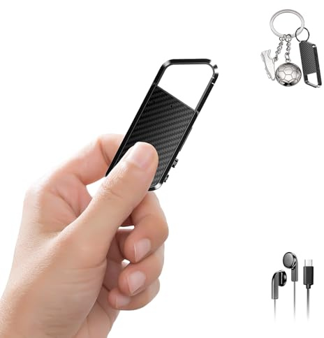 72GB Portable Voice Recorder, Recorder with DSP 5.0 Intelligent Noise Cancellation, 6800 hours storage sound Recording Device, HD Audio recorder for meeting/interview/travelling