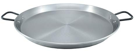 Muurikka Paella Pfanne aus Stahl 70cm für Grill, Gas, offenes Feuer und alle Outdoor-Kochgelegenheiten