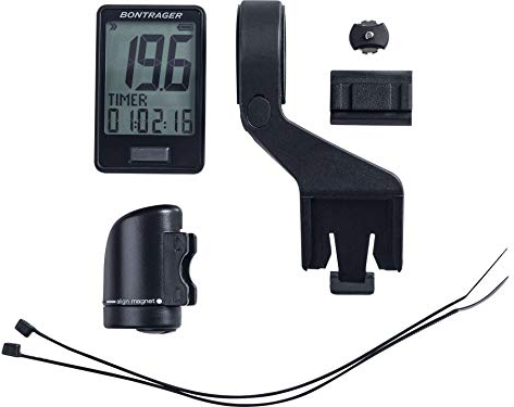 Bontrager Ridetime Fahrrad Computer kabellos schwarz