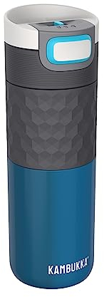 Kambukka Etna Grip Thermobecher - 500 ML - Ocean - 3 in 1 lid - Snapclean® Technology