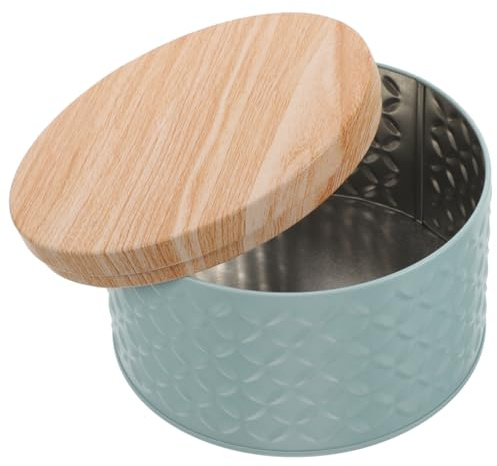 Operitacx Candy Packing Box with Lid 5.31X5.31X3.35In Decorative Cookie Container for Holiday Gift Storage of Cookies Candy Nuts Snacks