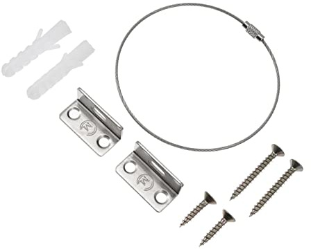 CIMAXIC 6 Juegos prevención de caída de muebles anclajes de pared para muebles correa resistente a la punta Protección para bebés - Protección antivuelco muebles ancla de pared niño