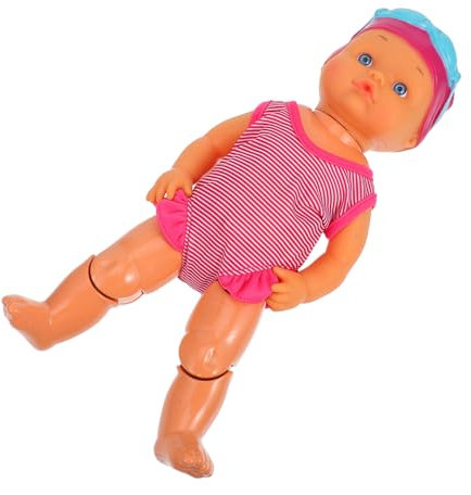 VANZACK Electric Swimming Doll for Pool Bath Water Fun Interactive Girl Doll Design for Summer
