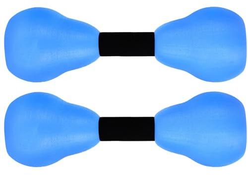 Veemoon Lot de 2 Haltères Eva Colorés Réglables pour Fitness Aquatique et Entraînement Sportif, Petits Poids Légers pour Natation, Équipement Exercice Piscine pour Femmes et Garçon