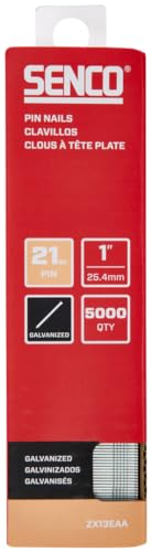 Senco ORGL79741 Brads, 21 ga, 2,5 cm L, PK5000, 1 Zoll