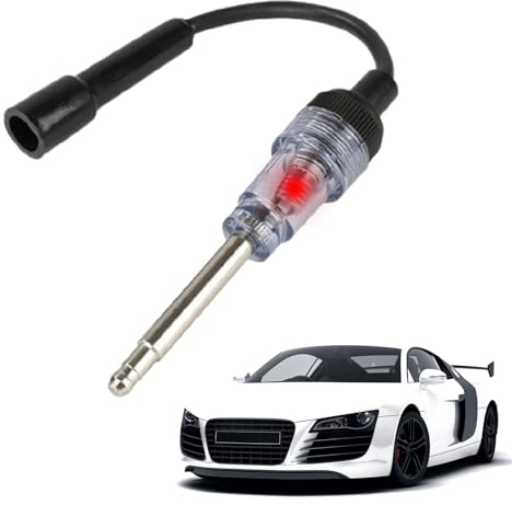 Zündung Prüfer,Zündfunkenprüfer,Zündkerzen Tester,Zündanlage Coil Auto,Zündungsprüfer,Zündkerzen Motor Zündtester,Zündfunken Tester,Auto Zündkerzenprüfer Für Kleine Motoren Autos Motorräder Rasenmäher