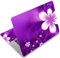 AORTDES Autocollant de protection réutilisable pour ordinateur portable 11,6 13 13,3 14 15 15,6 pouces Skin Sticker et Cover Decal Fleurs Violet It-NEK-13