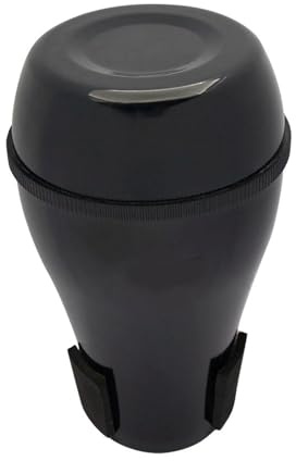 Trombonstum, Lätt ABS Trombone Practice Mute Trombone Straight Cup Sourdine Dampener Tyst övning för Alto & Tenor (Svart)