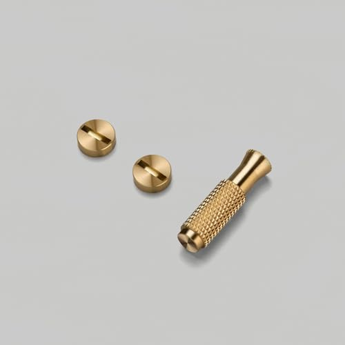 Buster and Punch Light Switch Detail Kit 1.32 Inch Tall in Brass Finish Toggle Switch