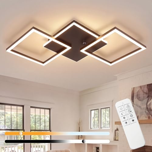 Homefire LED Deckenlampe Schlafzimmer Deckenleuchte 32W Wohnzimmerlampe
