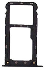 Para Xiaomi Redmi 5 Plus (SCHERMO 5.99) Soporte adaptador ranura para tarjeta SIM TRAY Carro porta tarjeta bandeja + Micro SIM negro