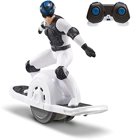 TERRAWHEEL FERNGESTEUERTES HOVERBOARD FÜR KINDER 25 cm großes Terrawheel Hoverboard mit wiederaufladbarem Akku, Fernbedienung und integriertem Gyroskop für maximale Stabilität EU858350 Schwarz