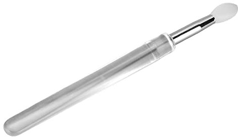 Pennello per rossetto per trucco Pennello per labbra in silicone per corpo trasparente colorato da colorare