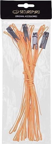 SECUREPYRO Accenditore professionale per fuochi d'artificio, 2 mt, wireless per centraline, 5 pezzi.